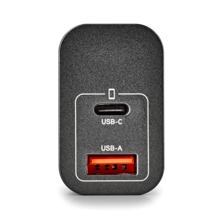 ngs cargador gan ultrarapido 30w usb c+ usb a
