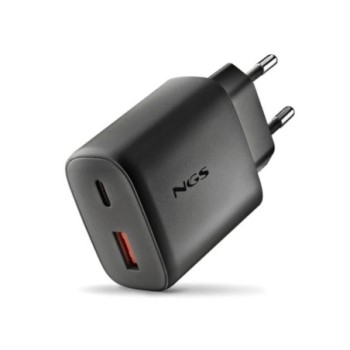 ngs cargador gan ultrarapido 45w usb c+ usb a