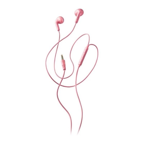 ngs auricular rosa estereo cable jack 3.5 mm