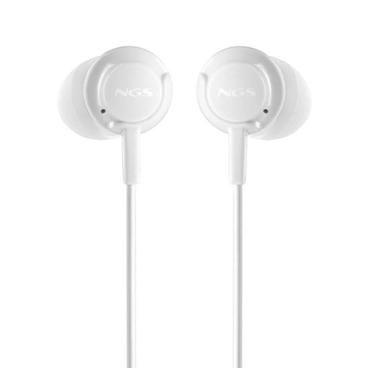 ngs auricular blanco estereo usb c con cable