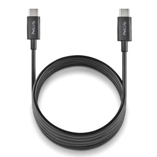 ngs cable carga rapida usb c a usb c 1m negro