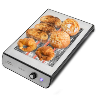 tostador plano cecotec easytoast basic acero inox