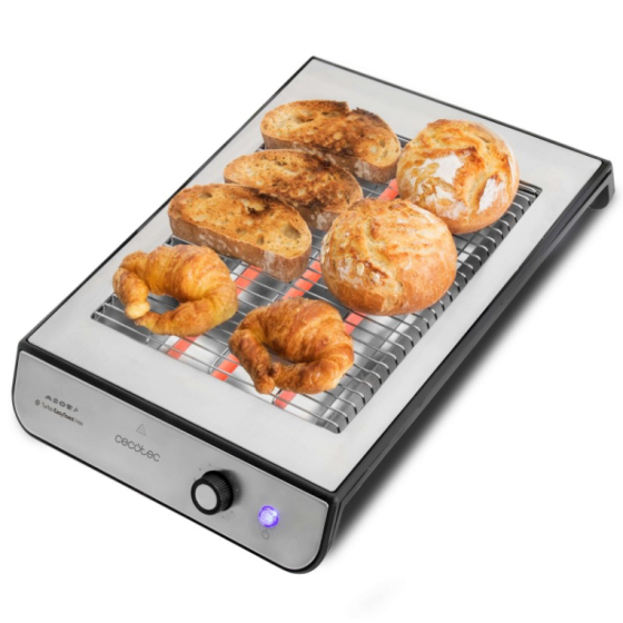tostador plano cecotec easytoast basic acero inox