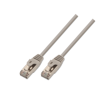 cable de red aisens latiguillo rj45 cat.6 ftp awg24 gris 1.0m
