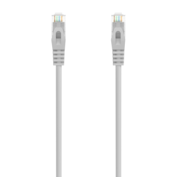 cable red aisens latiguillo rj45 lszh cat.6a utp awg24 30cm gris