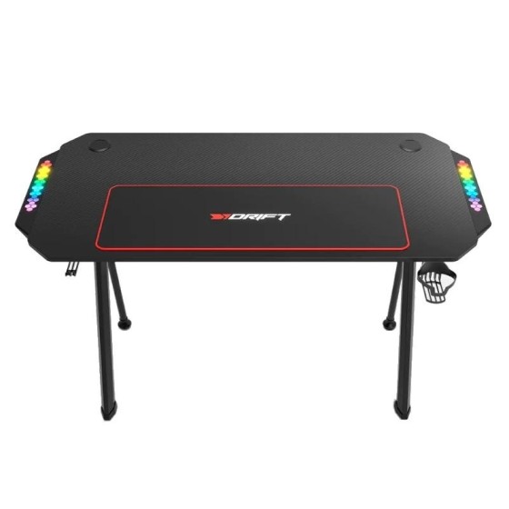 drift dz175  mesa gaming rgb avanzado