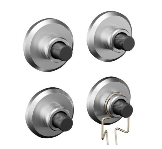 vogels vogels pla9305 pernos de fijacion dvled m6,m8,m10 dvled mounting bolts 4pcs