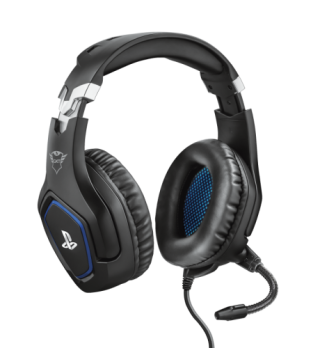 trust trust gxt 488 forze ps4 auriculares diadema negro