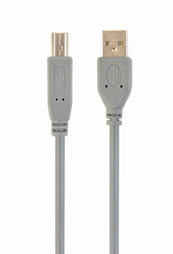 cable impresora gembird usb 2.0 b 1,8m gris