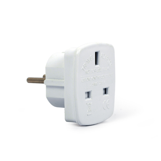 adaptador alimentacion gembird ca para uk a schuko ue 7.5a