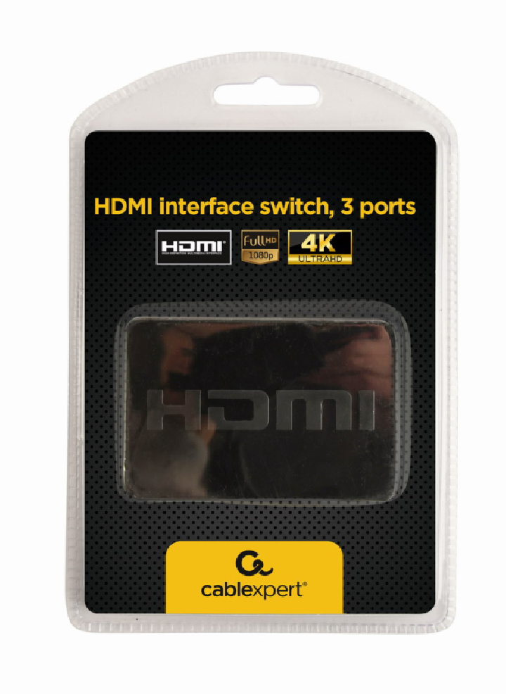 switch hdmi gembird 3 puertos hdmi