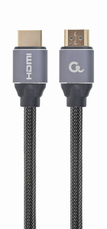 cable hdmi 2.0 4k 60hz gembird ccbp hdmi 2m premium trenzado ethernet 2m negro