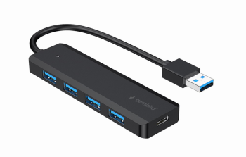 concentrador gembird usb 3.1  gen.1  de 4 puertos
