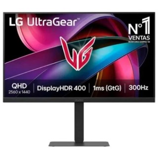 lg monitor lg ultragear, 27 pulgadas, panel ips 300 hz 1 ms, resolucion 2560 x 1440