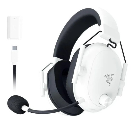 razer auriculares razer blackshark v2 hyperspeed blanco  rz04 04960200 r3m1