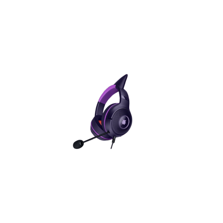 razer razer kraken kitty v2   pokemon gengar ed. auriculares alambrico diadema juego usb tipo a rosa