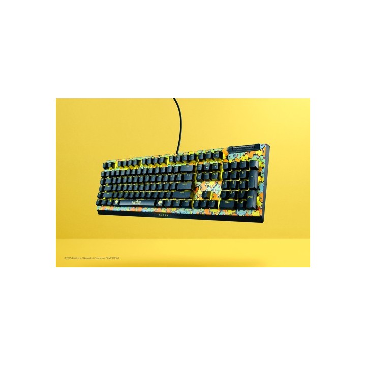 razer teclado razer blackwidow v4 x green switch pokemon kanto starters  us layout   rz03 04704200 r