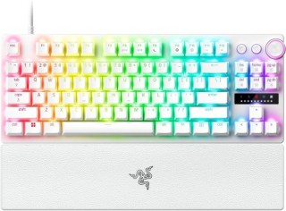 razer teclado razer huntsman v3 pro  usa  tenkeyless blanco  rz03 04981700 r3m1