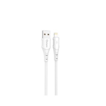 cable lightningn qcharx lisbon 1m 1m usb a lightning 3a blanco pvc