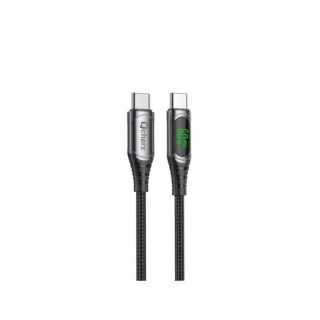 cable tipo c qcharx ibiza 1m 1m c a tipo c 60w negro cordon display