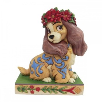 enesco figura enesco disney la dama y el vagabundo reina