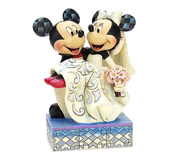 enesco figura enesco disney mickey & minnie boda