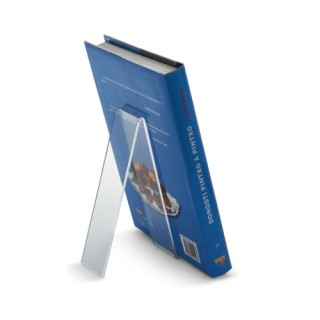 deflecto soporte expositor para libros 13x5x18cm deflecto 771801