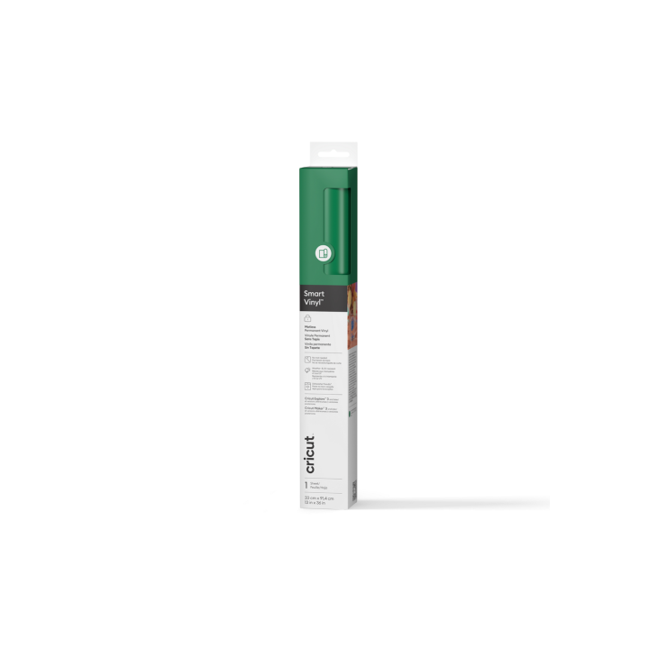 cricut cricut 2011602 vinilo adhesivo permanente verde mate