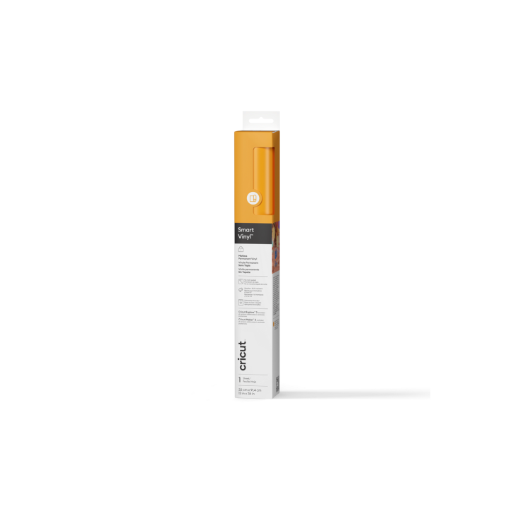 cricut cricut 2011604 vinilo adhesivo permanente amarillo mate