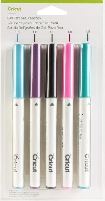 cricut cricut gel pen set peacock