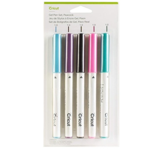 cricut cricut gel pen set peacock