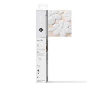 cricut cricut puff iron on white  30x48cm