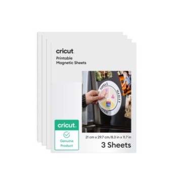 cricut cricut printable magnet sheets a4  3  white