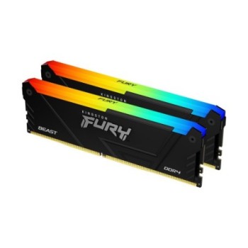 kingston kingston technology fury beast rgb modulo de memoria 16 gb 2 x 8 gb ddr4 3600 mhz