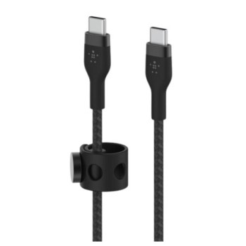 belkin cable usb tipo c belkin 3m    macho   macho    negro    trenzado