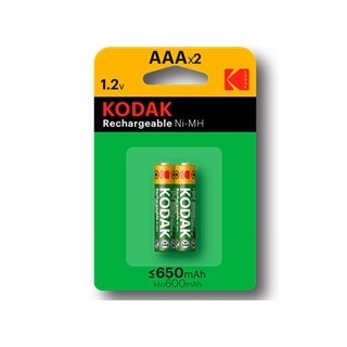 kodak blister pilas kodak recargables ni   mh aaa lr3 650mah    blister 2 pilas