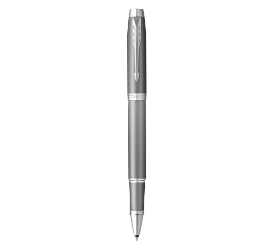 parker boligrafo roller acabado gris punta fina + estuche regalo parker 2203897