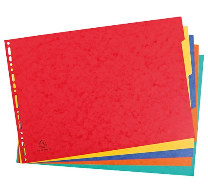 juego separad. exacompta a3 5 pos. 2905e