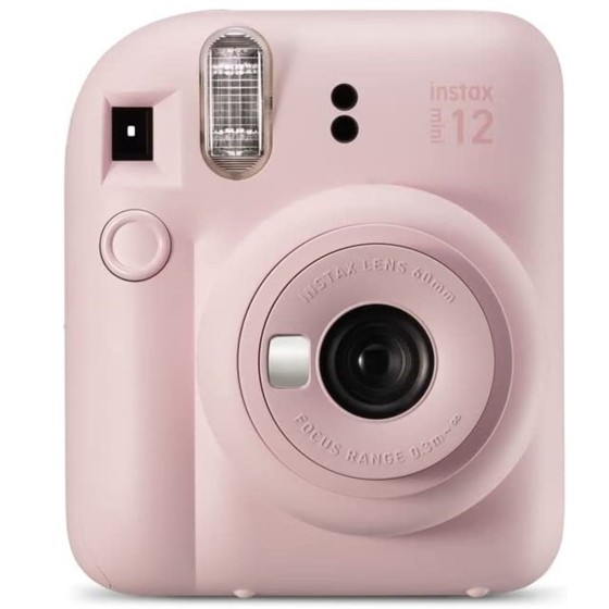 fujifilm camara fujifilm mini instax 12 flash    autoexposicion    rosa pastel