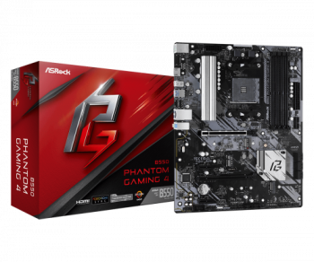 asrock asrock b550 phantom gaming 4 amd b550 zocalo am4 atx