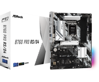 asrock asrock b760 pro rs/d4 intel b760 lga 1700 atx