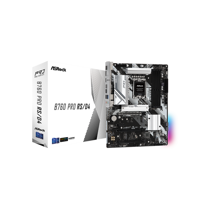 asrock asrock b760 pro rs/d4 intel b760 lga 1700 atx