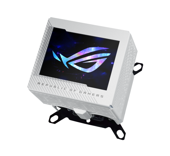 asus asus rog ryujin iii wb white edition bloque de agua