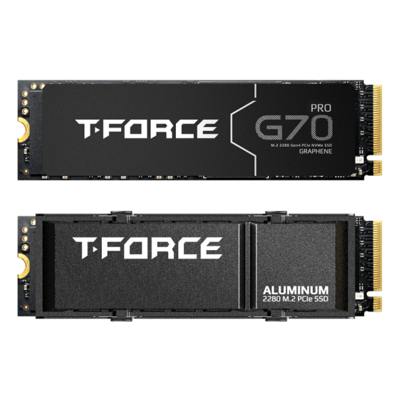 ssd teamgroup t force gaming m.2 2280 pci e gen4x4 g70 pro 1tb