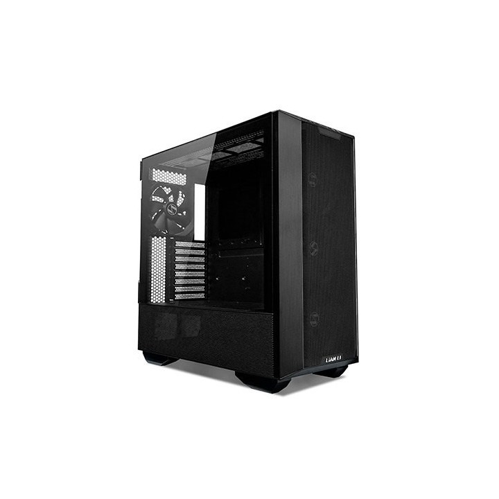 torre e atx lian li lancool iii black 2xcristal templado 3xven 140mm front 1x140mm tra