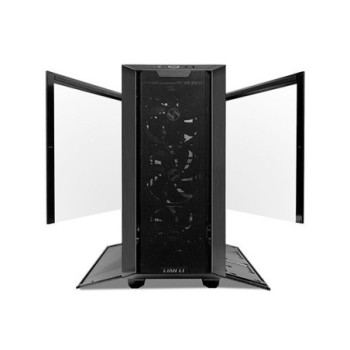 torre e atx lian li lancool iii black 2xcristal templado 3xven 140mm front 1x140mm tra