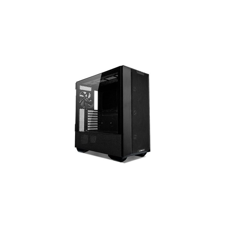 torre e atx lian li lancool iii black 2xcristal templado 3xven 140mm front 1x140mm tra