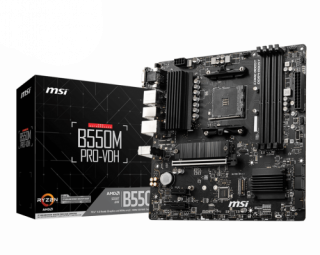msi msi b550m pro vdh zocalo am4 micro atx amd b550