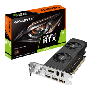 gigabyte gigabyte geforce rtx 3050 oc low profile 6g nvidia 6 gb gddr6