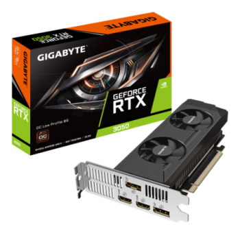 gigabyte gigabyte geforce rtx 3050 oc low profile 6g nvidia 6 gb gddr6